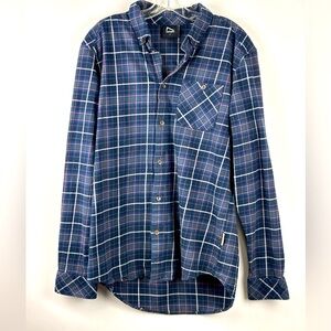 Men's Button Down Plaid Shirt